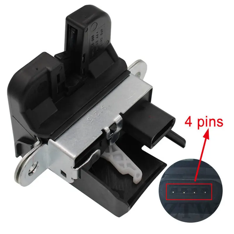 1K6827505E 5K0827505A 5M0827505E 1P0827505D Rear Trunk Boot Lid Lock Latch For VW Passat B6 B7 GOLF MK5 6 GTI PASSAT POLO TIGUAN