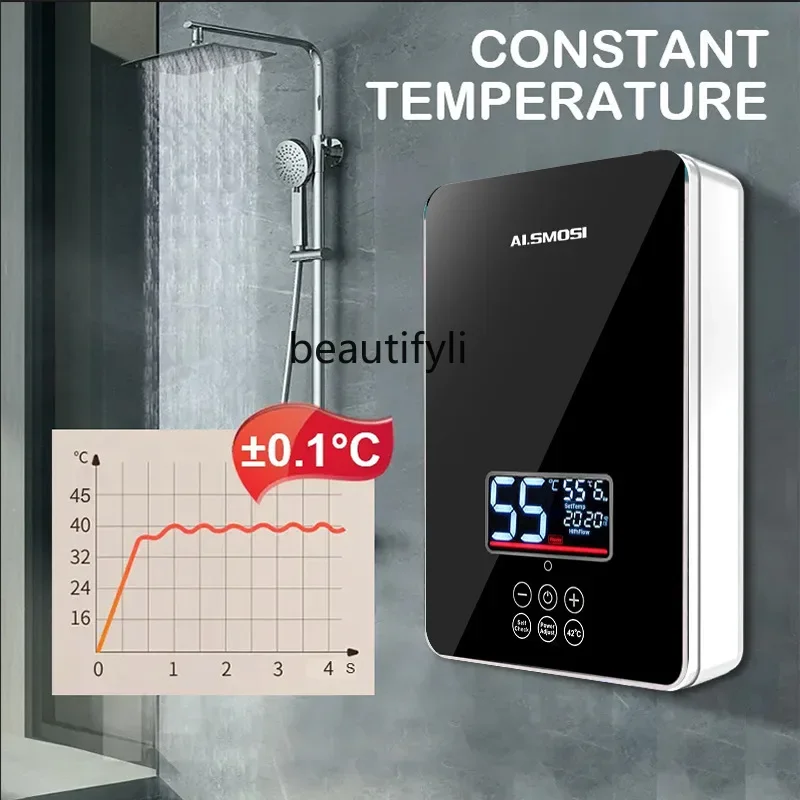 سخان مياه كهربي فوري zE110V، صالون شعر منزلي صغير، تسخين سريع، حمام دش، درجة حرارة ثابتة