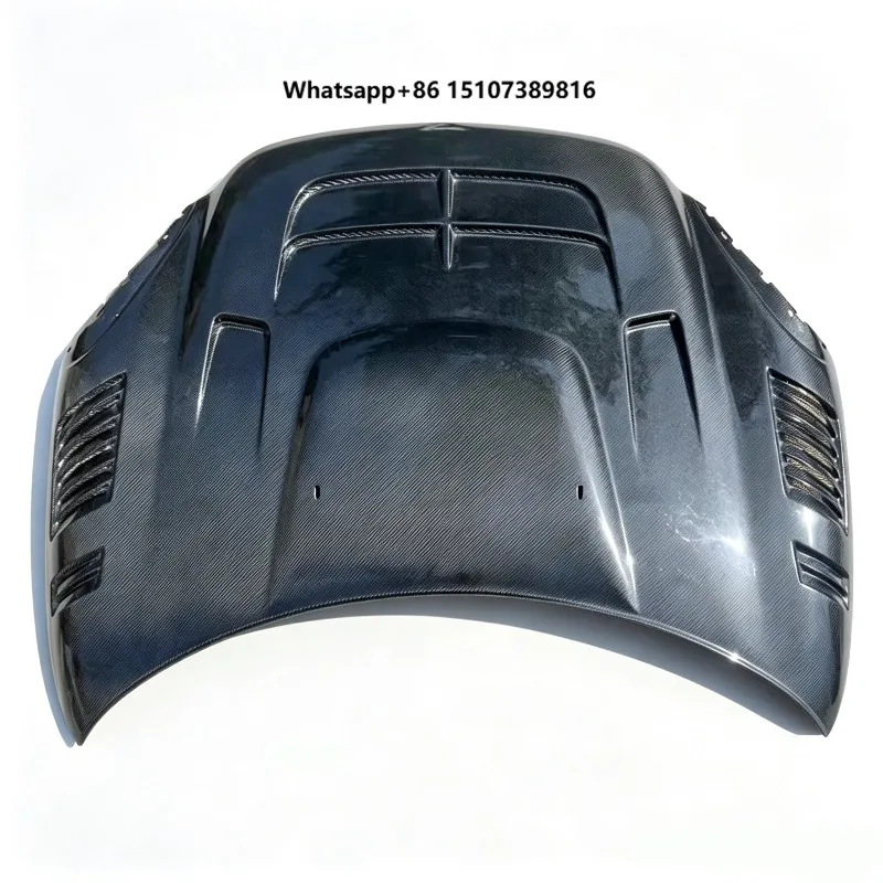 Carbon Fiber Engine Hood Bonnet Replacement Body Kit for R60 High Quality Bolt on Hood