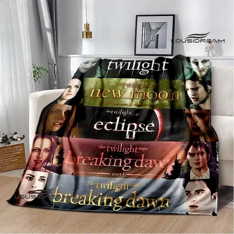 

The Twilight Saga Printing blanket Children's Warm blanketFramine Soft and Comfortable Home Travel Born blanket Birthday Gift