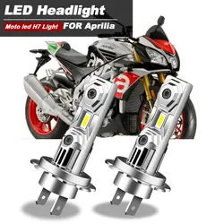 Motocycle LED Headlights 12000lm White For Aprilia Tuono V4 1100 2015-2018 For Aprilia Tuono V4R 2012-2014