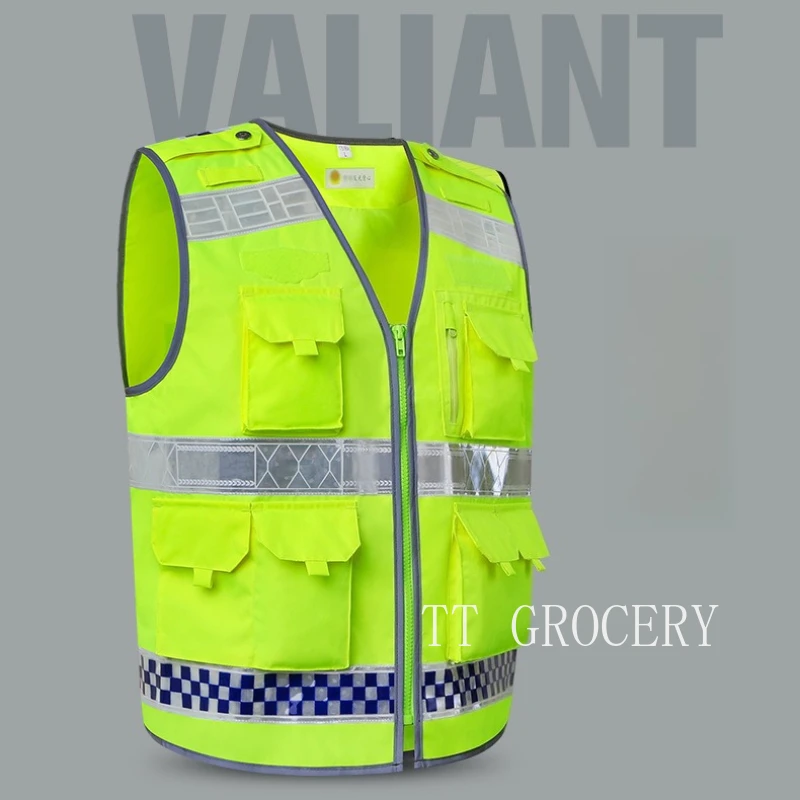 Safety protective clothing Hi Visibility Reflective Workplace Safety SuppliesConstruction Work Uniform ANSI Class 2 Standard