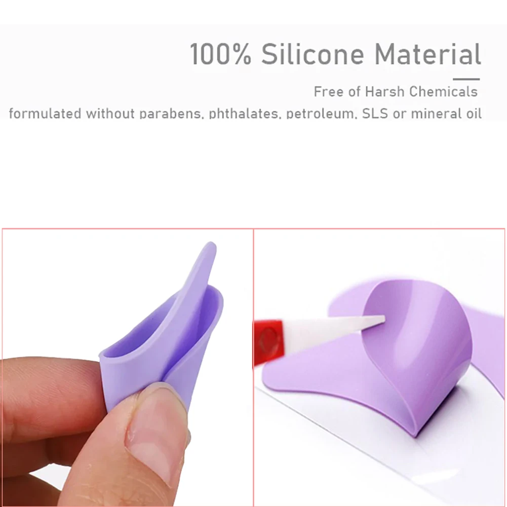 Cuscinetti per gli occhi riutilizzabili striscia di Silicone Lash Lift forniture per l'estensione delle ciglia Patch in idrogel sotto gli strumenti per il trucco della toppa in Gel per gli occhi