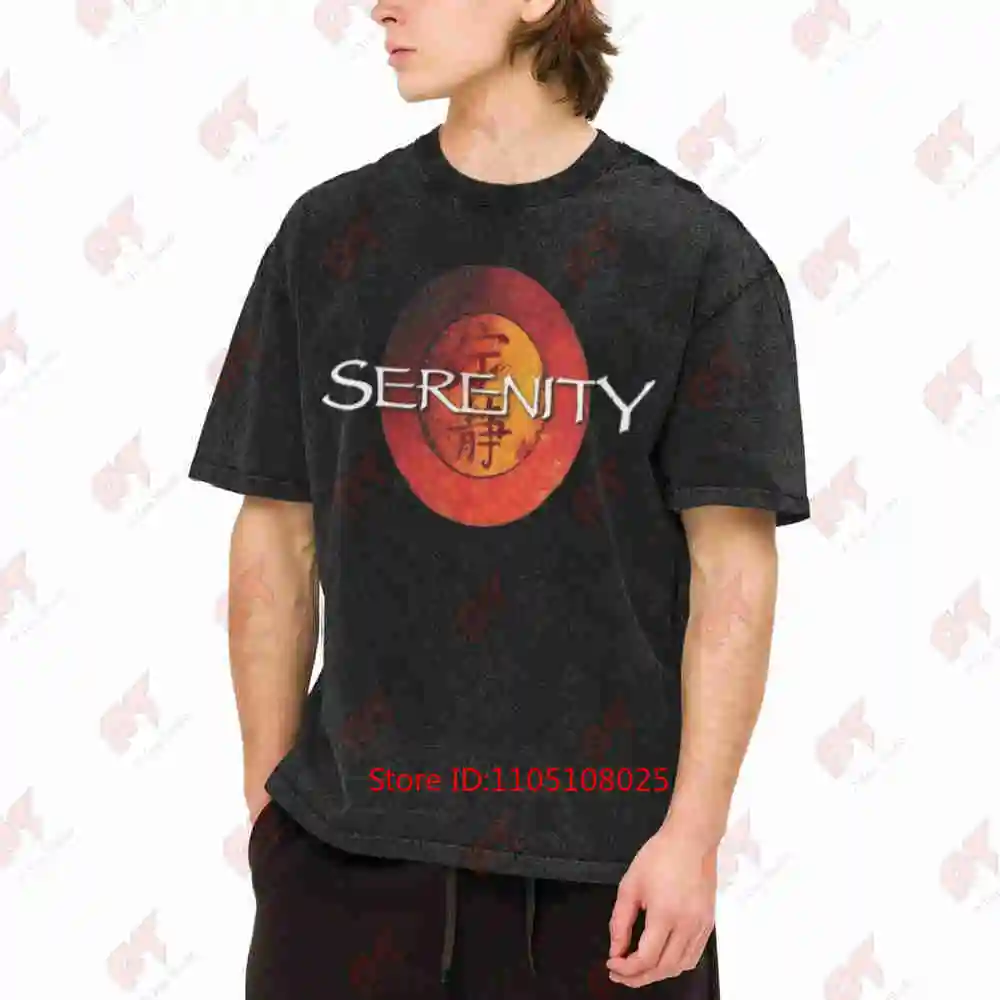 Firefly Serenity Vintage Washed Tee Pure Cotton T-Shirt