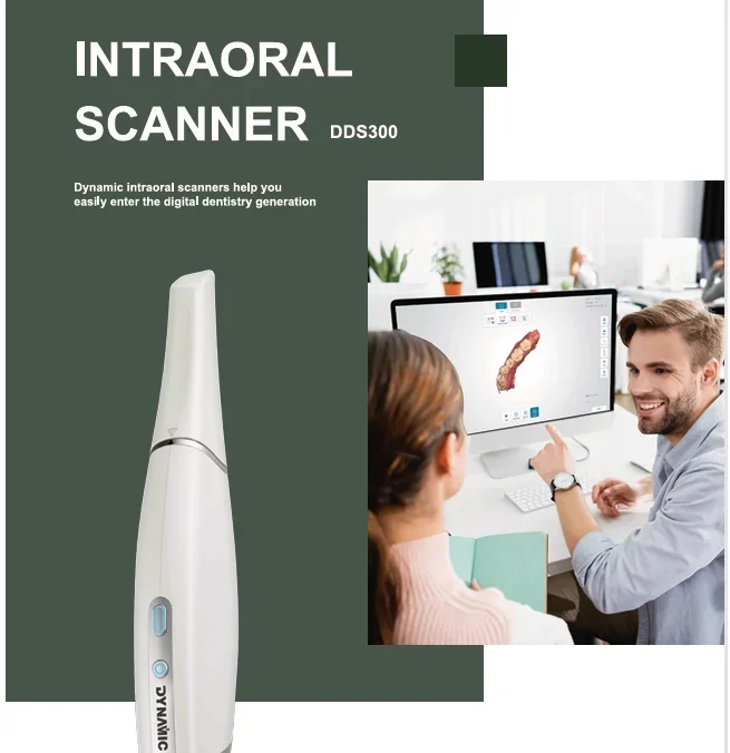 3D Digital Fast Scanning Process Intraoral Scanner Dentistry 3.0 Ture Color Anti-Fog Oral Scanner