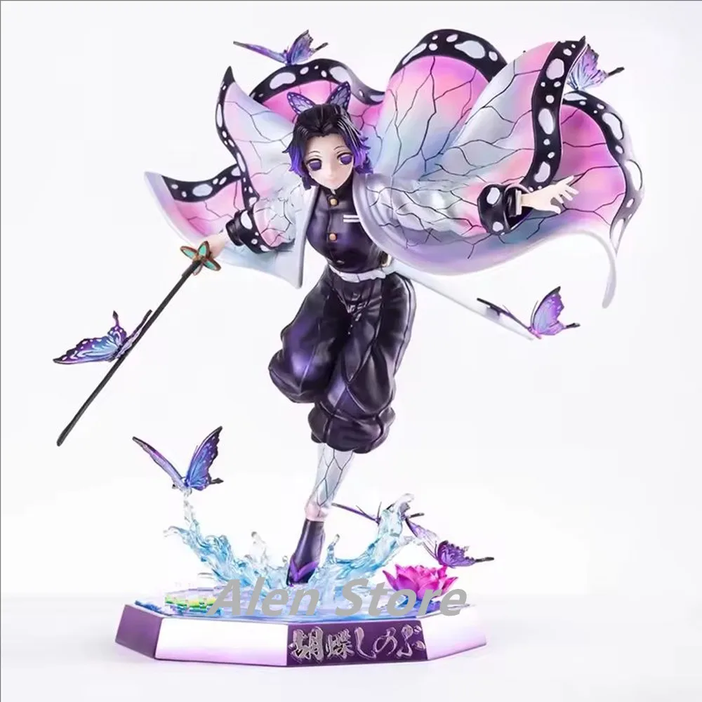 

Anime Demon Slayer Kawaii Kochou Shinobu Action Figures Model Collectible Accessories Children Christmas Gift Ornament Toy