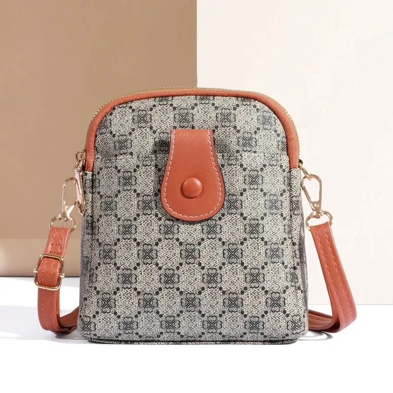 Stylowy pakiet na ramię z AmpleStorage wszechstronny i szykowny portfel Crossbody dla kobiet w stylu Vintage inspirujący projekt