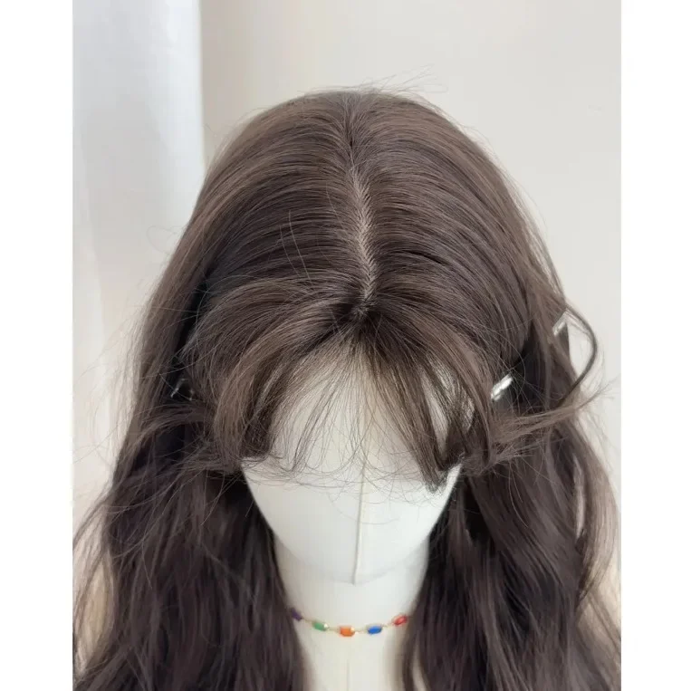 A few words bangs wool Trojans simulation hair natural lazy wig female full headgear.