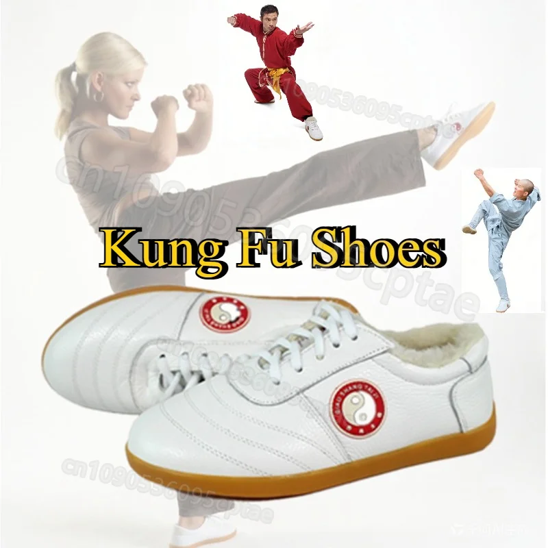 Classical Traditional KungFu Shoes Professional Martial Arts Shoes for Men Women Unisex Wearable Taichi Taekwondo Wushu Designer
