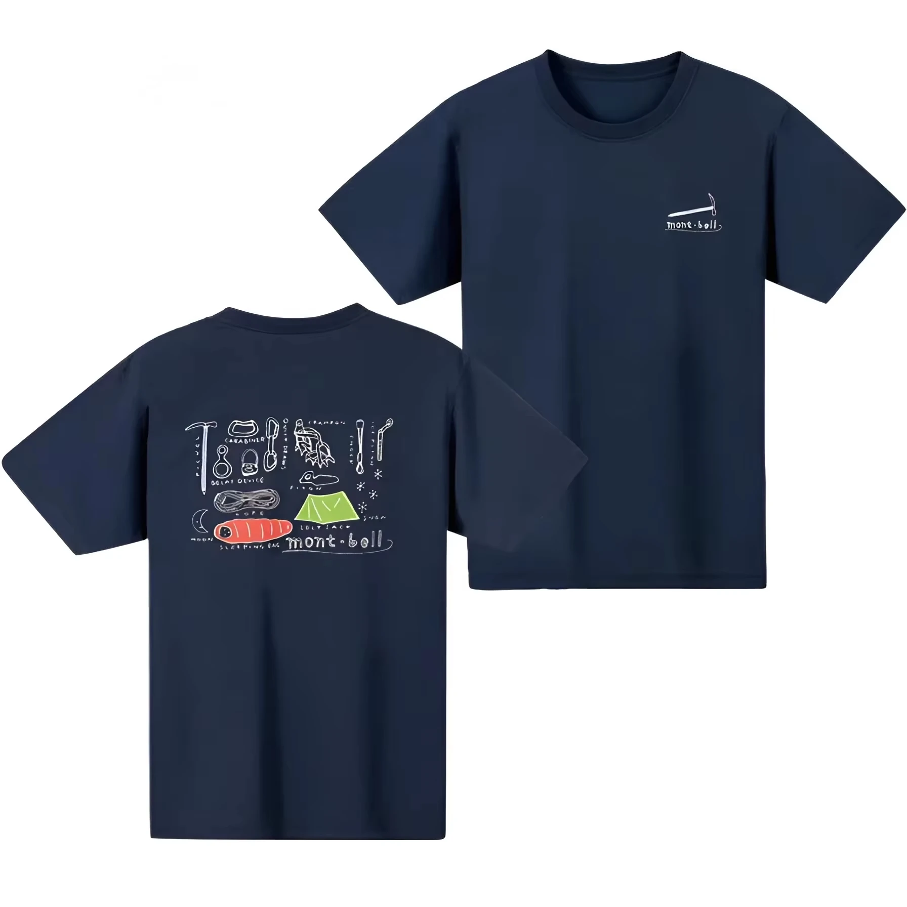 

Summer Outdoor Trend Cotton T-Shirt Unisex Men's Women's Short Sleeve Fashion Brand T-Shirt Luxury Casual Top