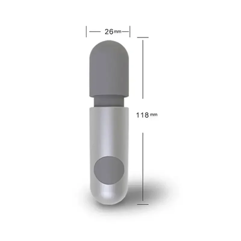Electric Massage Stick 10-frequency Wireless Vibration Handheld Silent Mini Stick Massager Shoulder and Back Muscle Soreness view 3