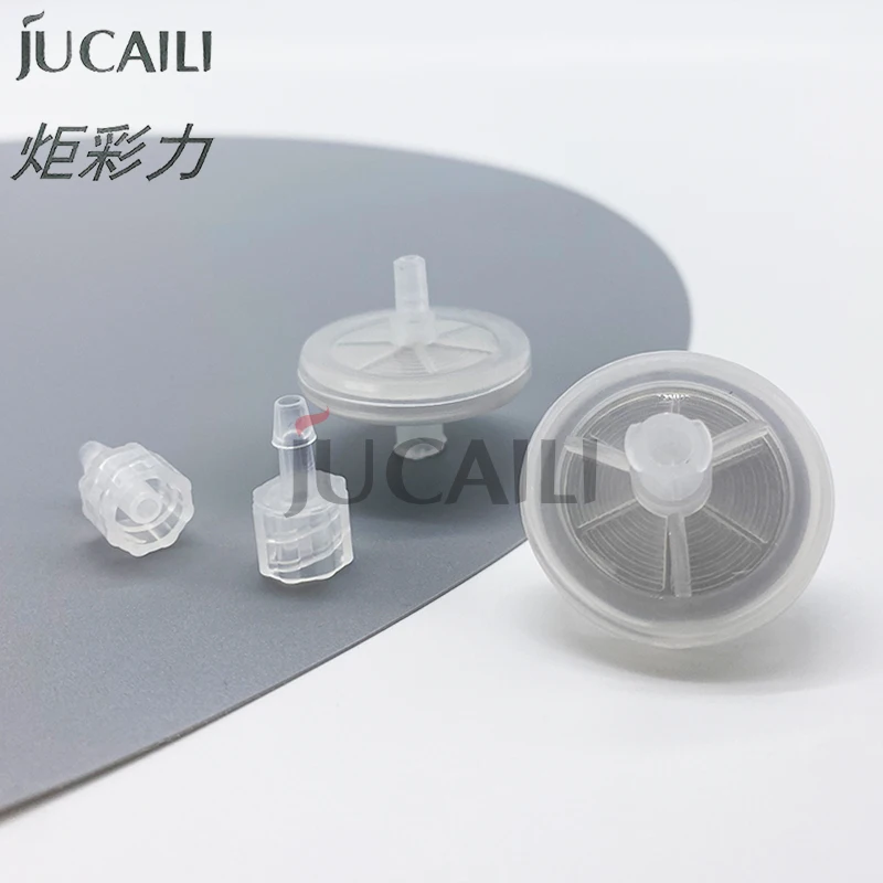 Jucaili 30mm disc ink filter 5u UFO air filter for infiniti Gongzheng Ricoh solvent printer ink Filter