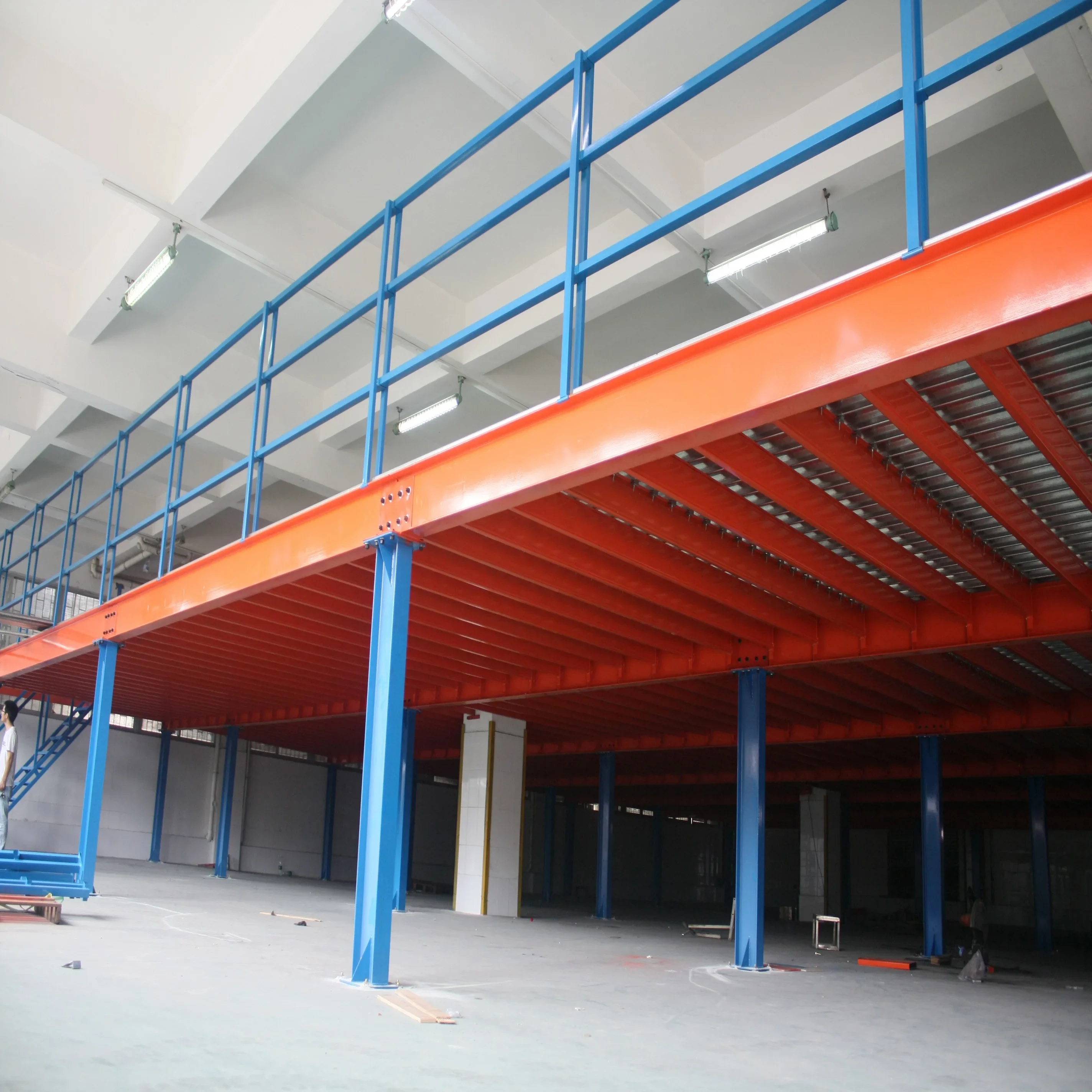 z Mracking Free drawing design steel platform high loading capacity mezzanine floor