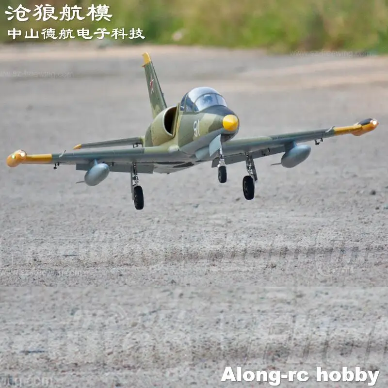 Freewing nouveau avion à réaction électrique RC 80 80mm EDF camouflage russie L-39C avion RC 6s PNP ou kit + s train d'atterrissage rétractable avion à réaction