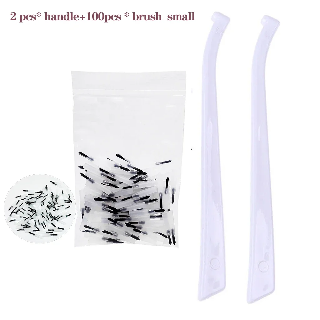 Dental Disposable Composite Brush Tips/Brush Handles For Dental Clinic Supplie Dentist Material