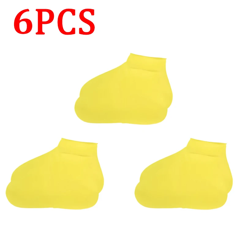6/4/2PCS Silicone Shoe Covers - Wear-resistant Waterproof Anti-Slip Foldable Reusable For Outdoor Rain/Snow, Household Travel, image 11