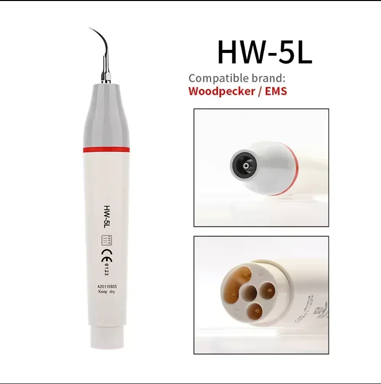 Dentals Ultrasonic scaler handpieces Woodpecker  Satelec Ems HD-7L HW-5L HD-7H HW-3H  Scaler Handpieces