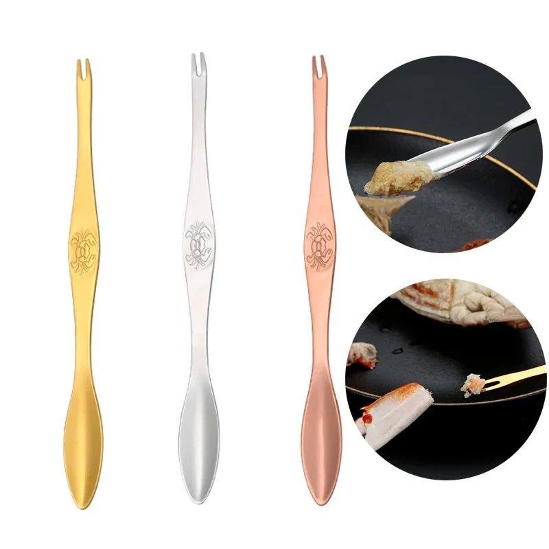 

4 шт., крабовые крекеры для лобстеров из нержавеющей стали, инструмент для морепродуктов, зажим для ног краба, крекер для омаров, плоскогубцы, зажим для игл, вилки, пинкер