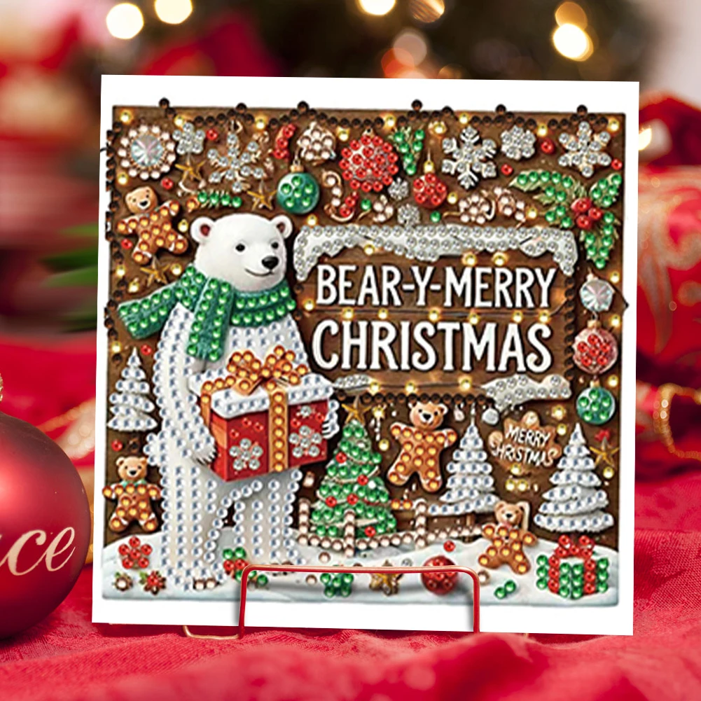 6PCS DIY Diamond Art Christmas - Xmas Resin Art ulasan dan harga