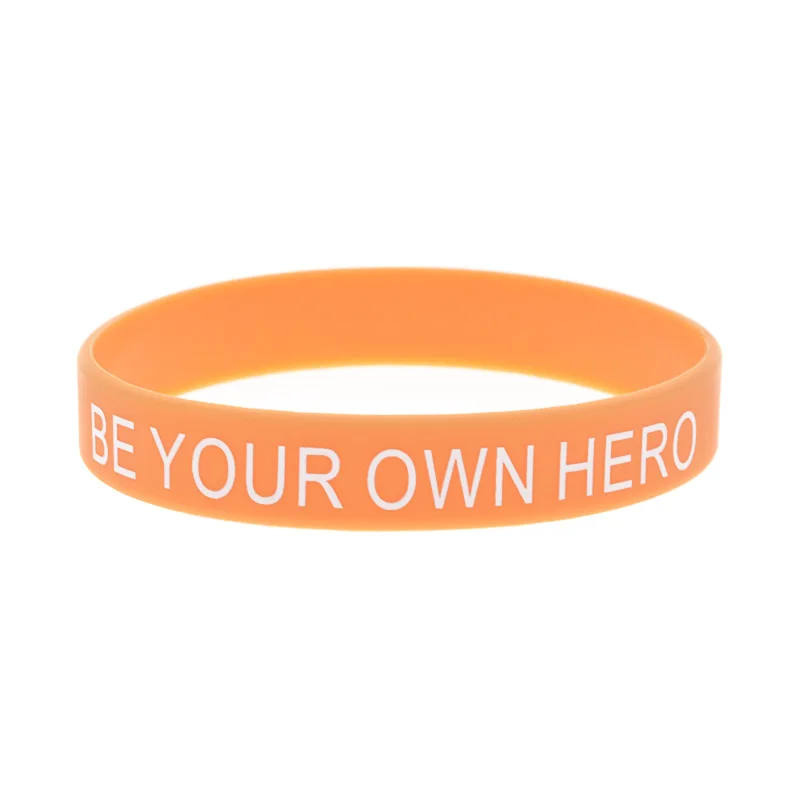 50 Stück bedruckte Silikonarmbänder mit motivierenden Sprüchen, als Geschenk für Schüler, Männer und Frauen. – Detail 3