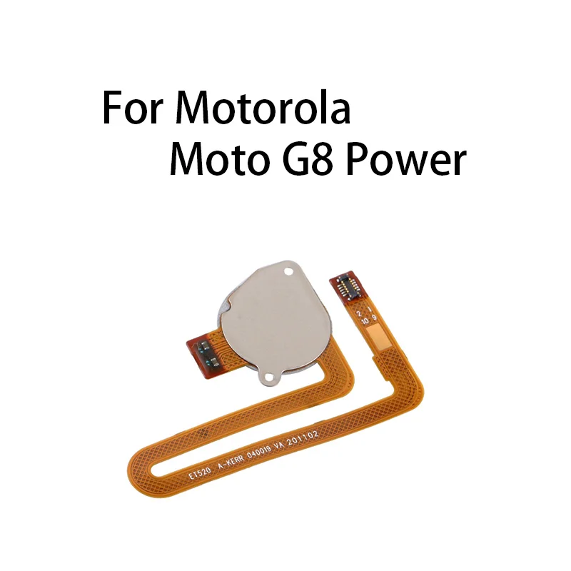 Home Button Fingerprint Sensor Flex Cable For Motorola Moto G8 Power