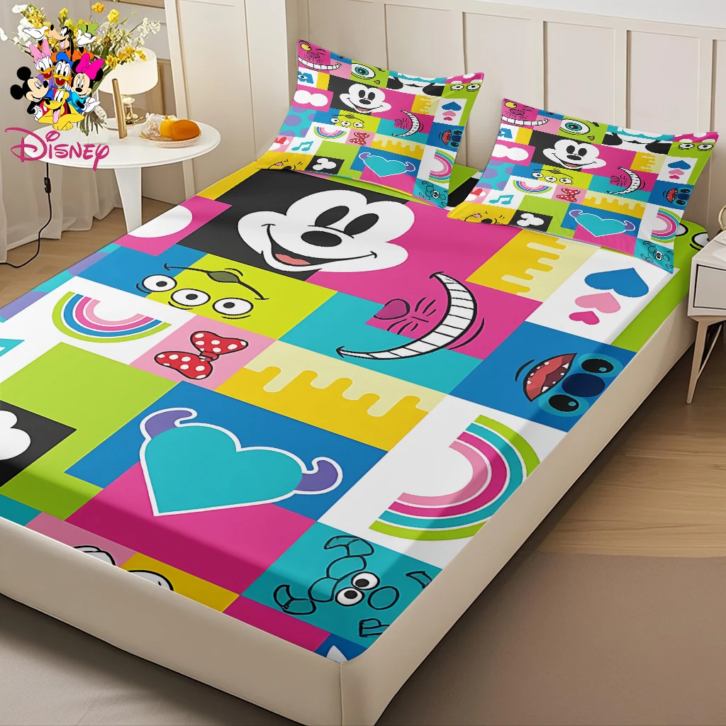 2/3 قطعة ديزني ميكي متعدد العناصر الكولاج المجهزة ورقة مجموعة الجلد ودية وتنفس الفراش هدية عيد للعائلة والأصدقاء