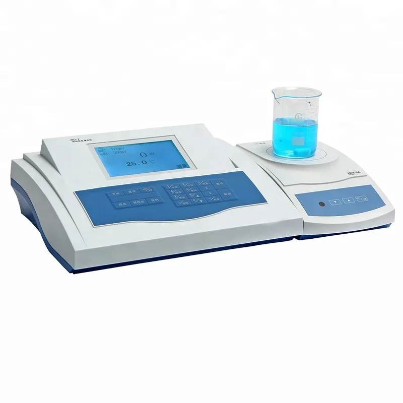 Laboratory potentiometric automatic titration apparatus