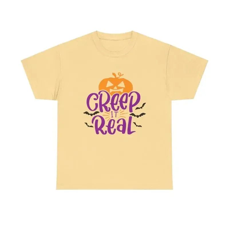 Creep It Real T Shirt cute funny humor phrase halloween october spooky vibes