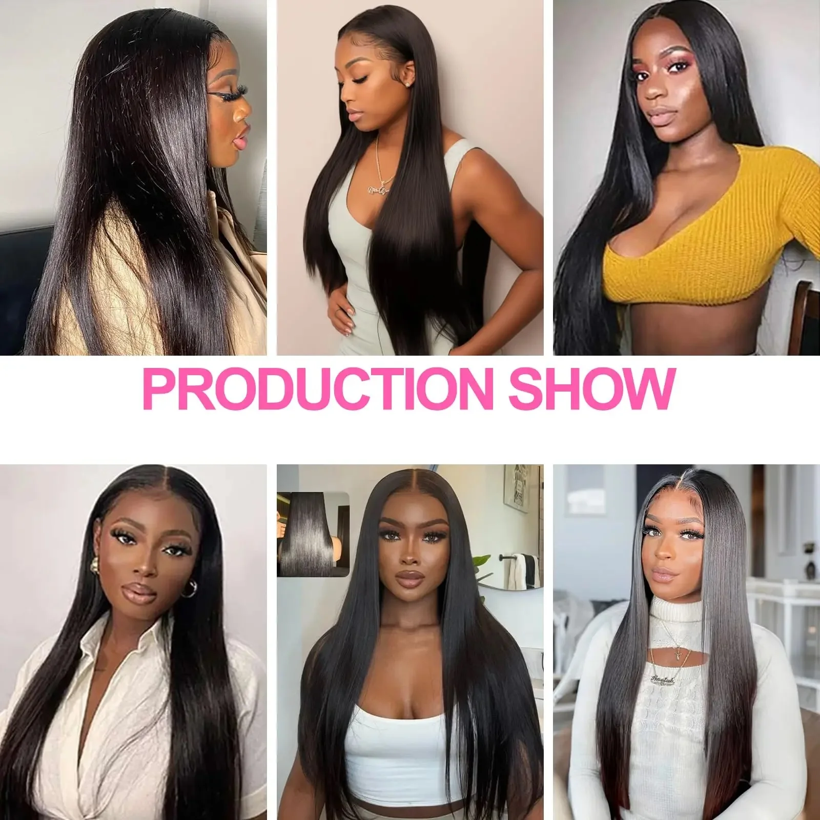 Straight Bundles Human Hair 15A 1/3/4 Bundles Straight Hair Weft 40 42 Inch Black Brazilian Virgin Deal Human Hair Extensions