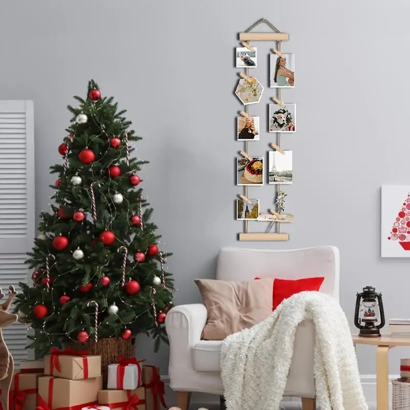 Hanging Photo Display Holder, Versatile Collage Wall Decor