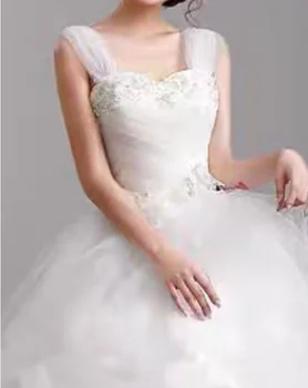 可拆式女士肩帶,多用途,48公分露肩袖套,適用於婚紗、禮服、派對等場合,1對 8 最佳銷售 正式禮服的可拆式袖子 - №8