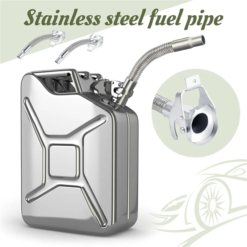 AB11-tubo de barril de aceite, boquilla Universal para tanque de gasolina de 5, 10, 20 litros para la mayoría de latas de aceite de 5 galones, boquilla para latas de combustible