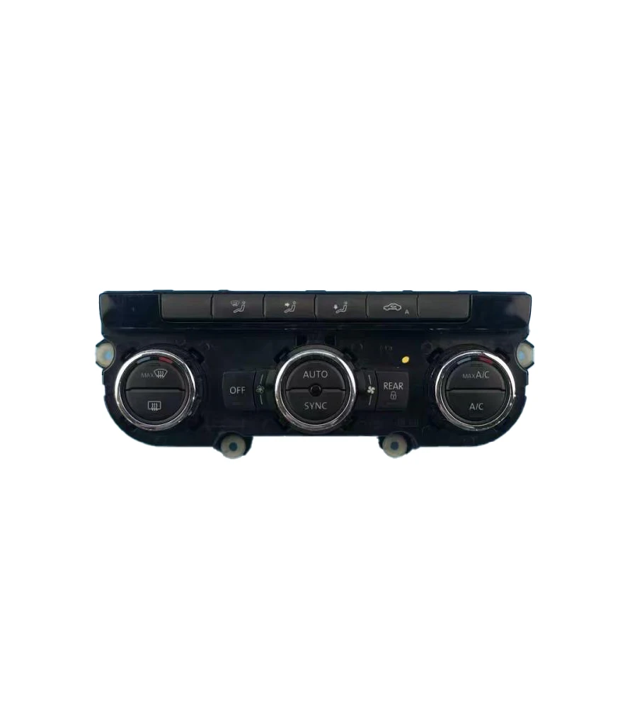 Car Air Conditioner Control Switch Panel AC Seat Heater For VW Passat Magotan B7 Jetta Golf 6