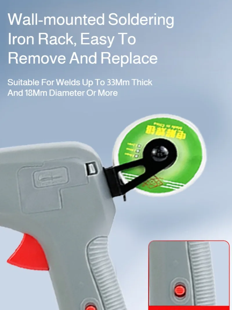 Professional Soldering Iron Kit Automatic Solder Welding Gun Adjustable Temperature Electronics Repair Tool for Electronics, DIY