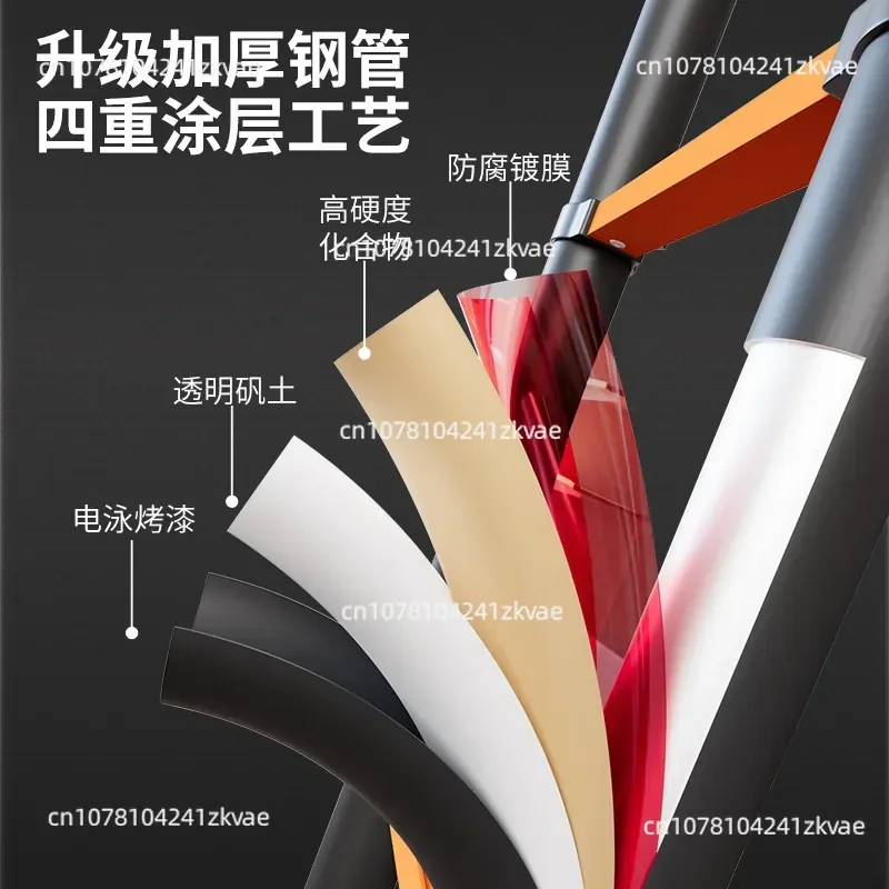 Thickened Carbon Steel Telescopic Ladder Household Multifunctional Herringbone Ladder Bamboo Ladder Lifting