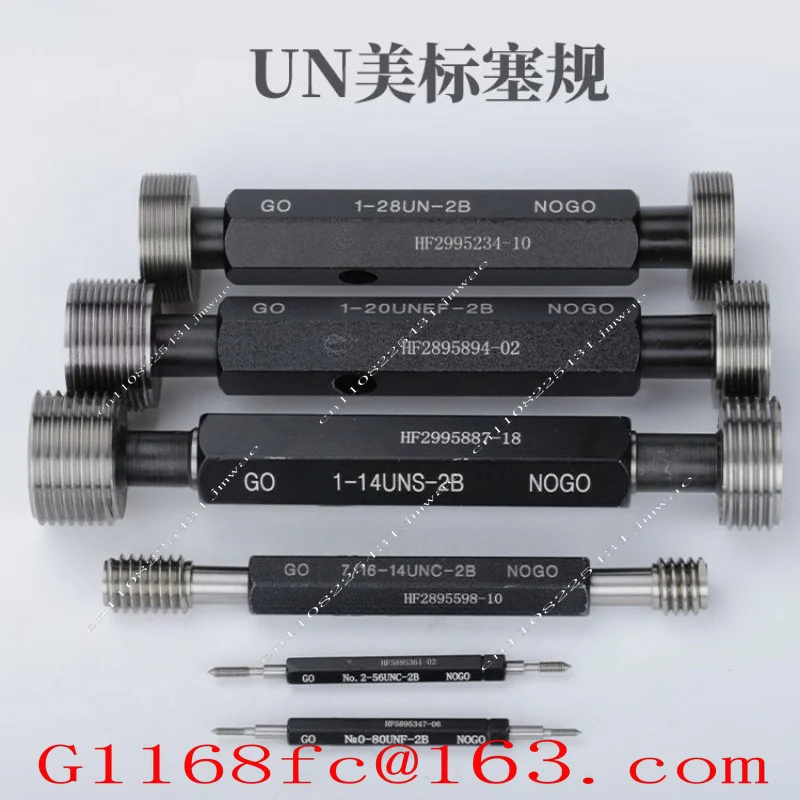 High Quality Professional Thread Plug Gauge UN Specification Model 0-80--7/16-20WWF