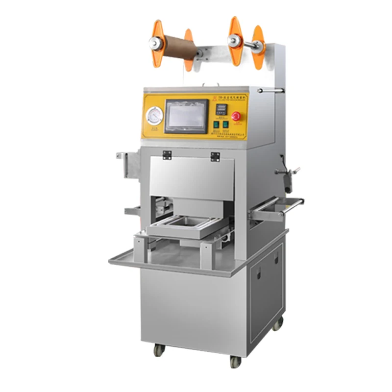 191101M 220V 1.5Kw Cup/Tray Sealer Commercial Mini Automatic Plastic Sealer Sealing Packaging Machine For Food Shop