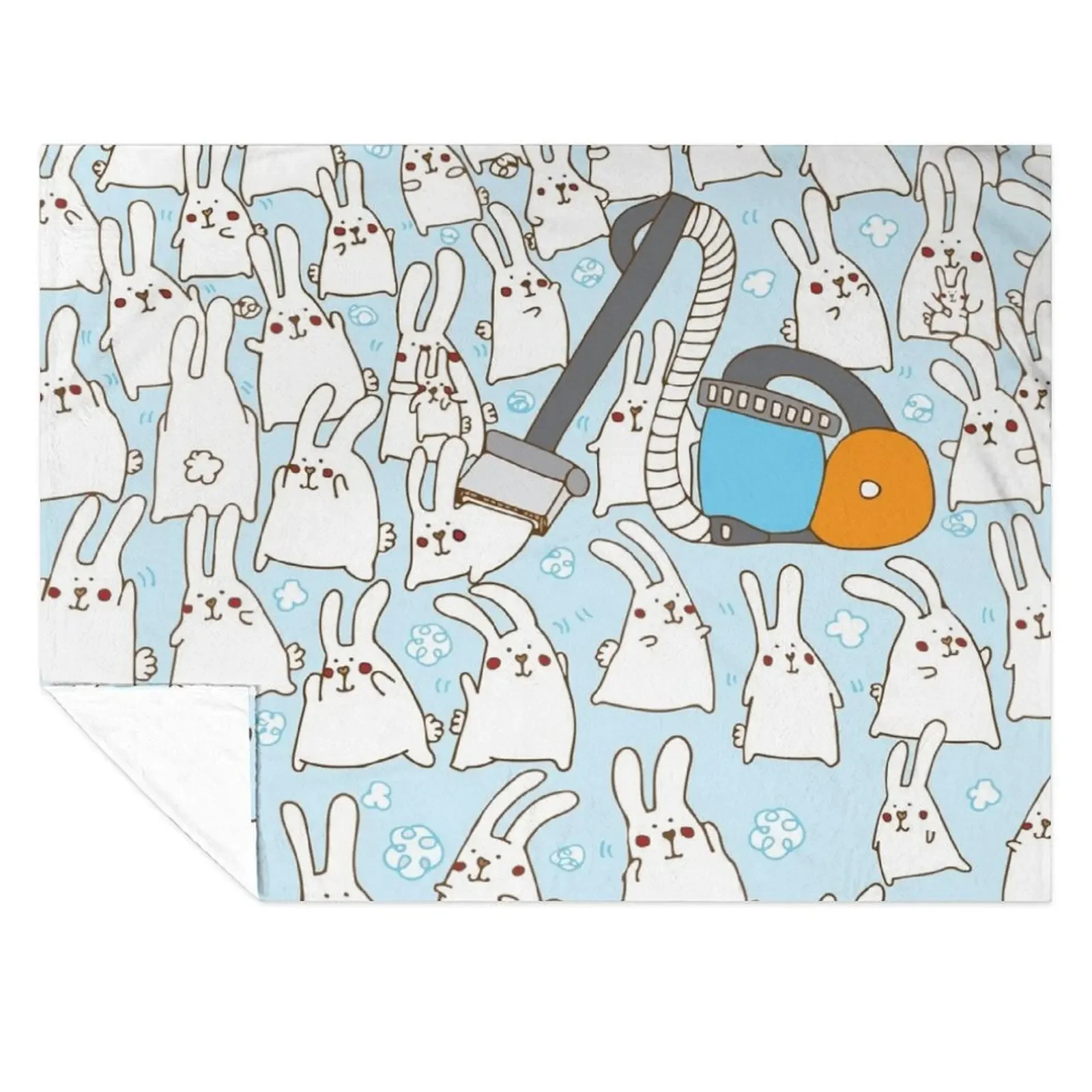 

Dust bunnies Throw Blanket Hairys Vintage blankets and throws Bed Blankets