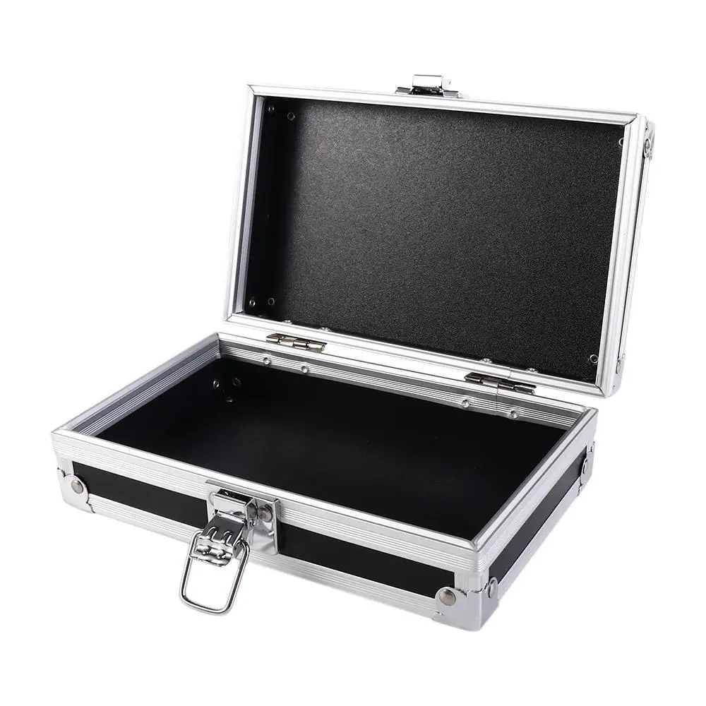 Portable Durable Outdoor Camping Metal Instrument Case Store Items Jewelry Box Storage Box Travel Suitcase Toolbox