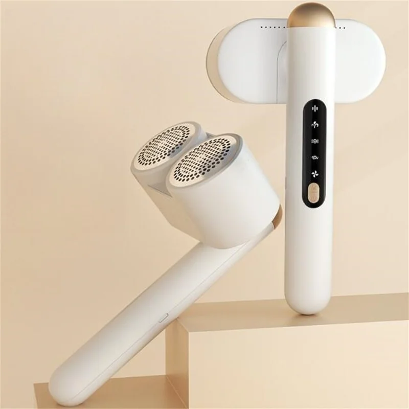 

Lint Ball Remover 2 Heads 5w USB Reusable Shaver Portable Cordless Cleaning Defuzzer for Clothing Electric Dust Reader Fabric