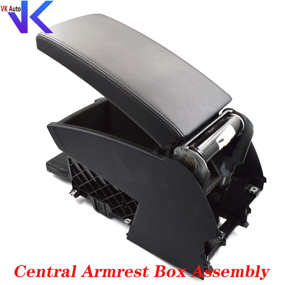 For VW Passat B7 High With Central Armrest Box Assembly  convenient Black