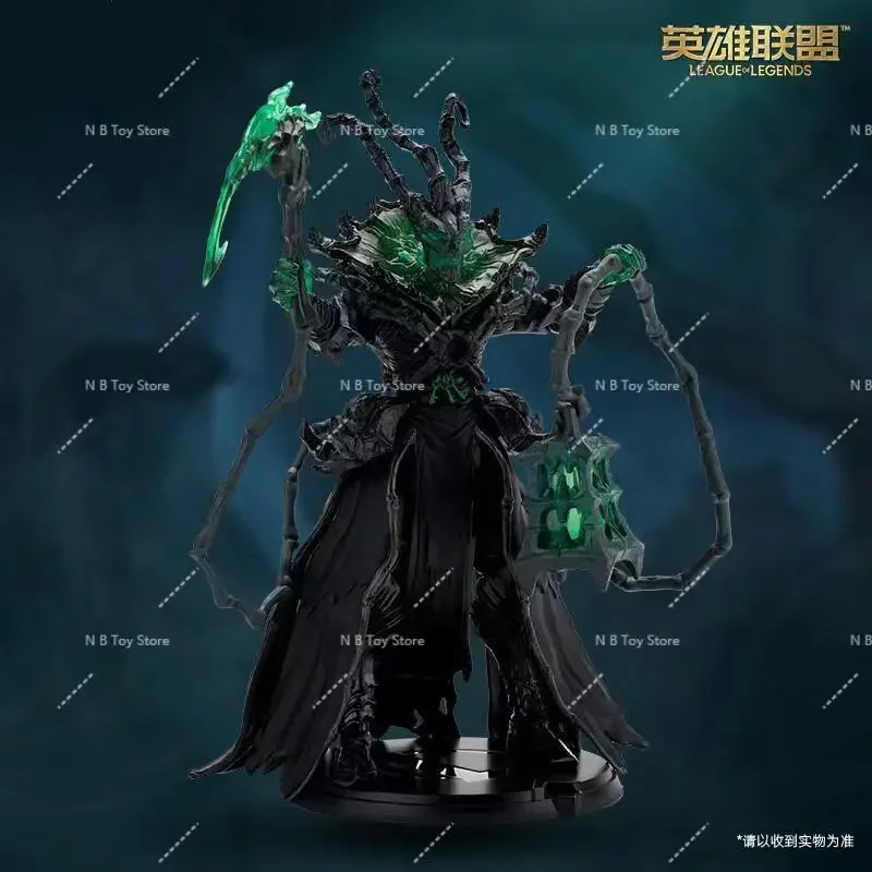 

【В наличии】Оригинальная аниме-фигурка LOL The Chain Warden Thresh, фигурки, статуи, мультяшная Коллекционная модель игрушки