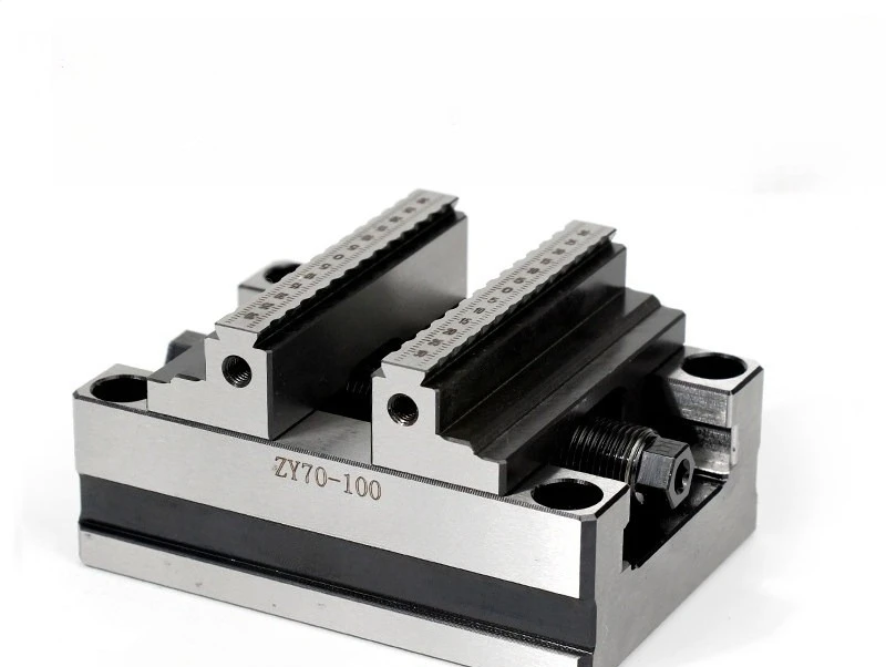 ZY60-80 Self Centering Turntable Vise Fixture 6-60mm Concentric Flat Clamp For CNC Machining Center Workpiece Clamping  Tool