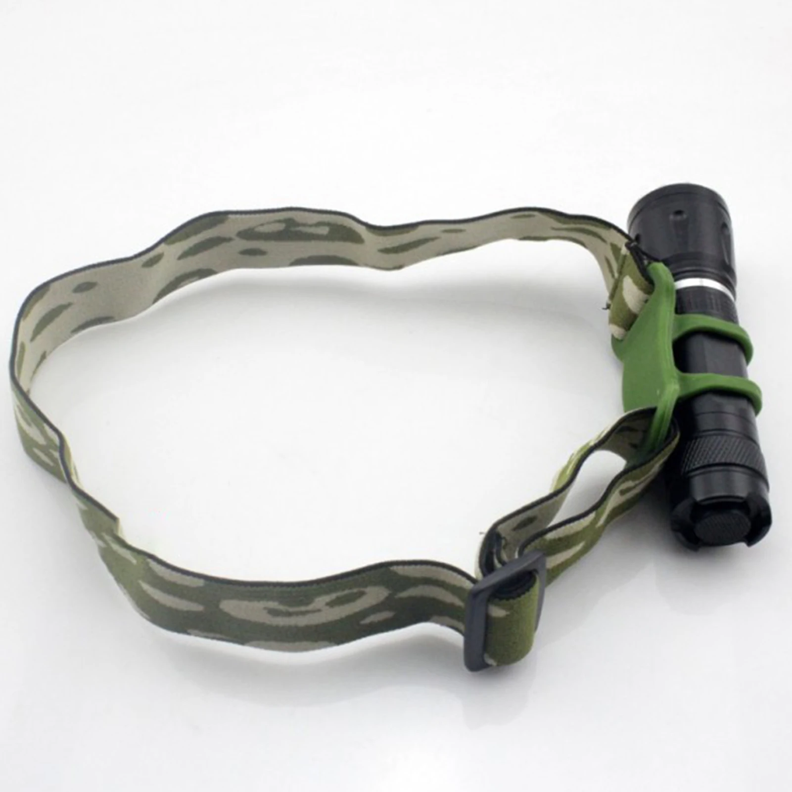 2pcs Flashlight Headband Holder Adjustable Secure Lightweight Headlamp Belt for Camping Hiking Outdoor