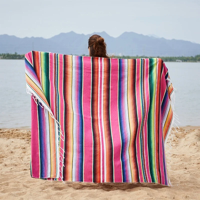 Mexican Party Table Flag Table Flag Blanket American Style Tablecloth Beach Mat Beach Blanket - view 5
