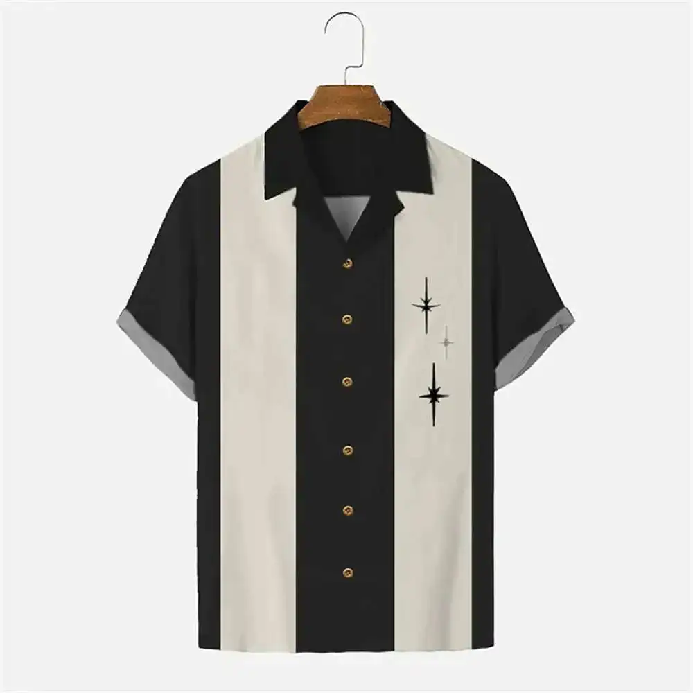 

Loose Fit Printed ort Sve irt Spread Collar Casual Cotton Youth Faion Spring Summer Season No Iron Treaent