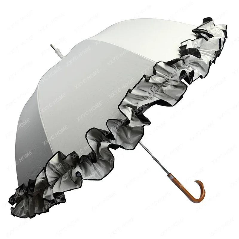 Lace Lolita Umbrella Girl Girl Heart ins Soft Sister Lolita L Umbrella Small Fragrant Umbrella