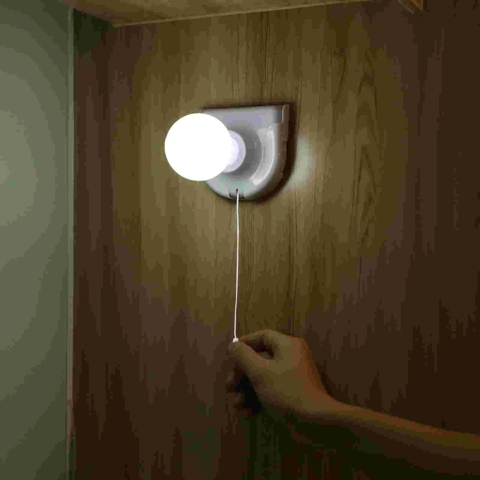 

3 Pcs Pull Switch Light Pulls for Bathroom Cord Outdoor and Fitting Lights outside Lamps Wall