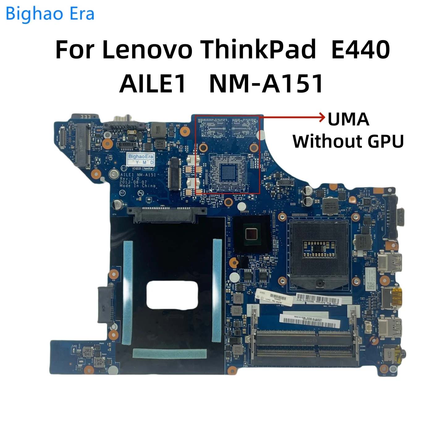 Imagem -02 - Placa-mãe Portátil para Lenovo Thinkpad Borda E440 Hm86 Gt840m 740m 2gb-gpu Fru:04x4955 04x4966 04x4795 04x4790 Aile1-nm-a151