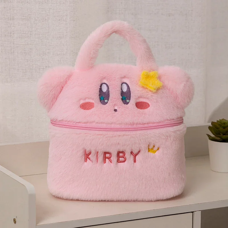 Sanrio Pochacco Handbag Cute Sweet Kawii Plush Kirby Plush Makeup Box Hangyodon Kawaii Makeup Box Handbag Gifts For Girls